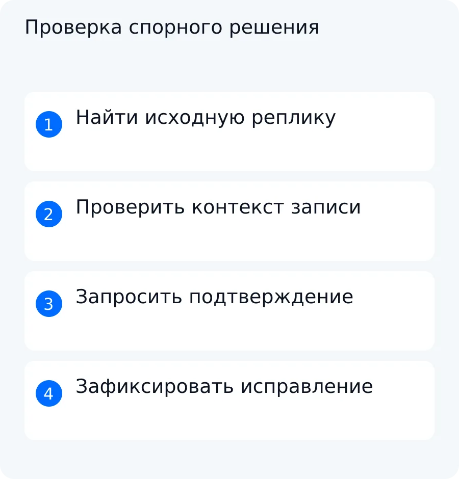 Чек-лист проверки спорной даты запуска по записи, подтверждению участника и журналу версий протокола